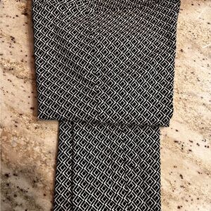 Black and White, stretchy work pants